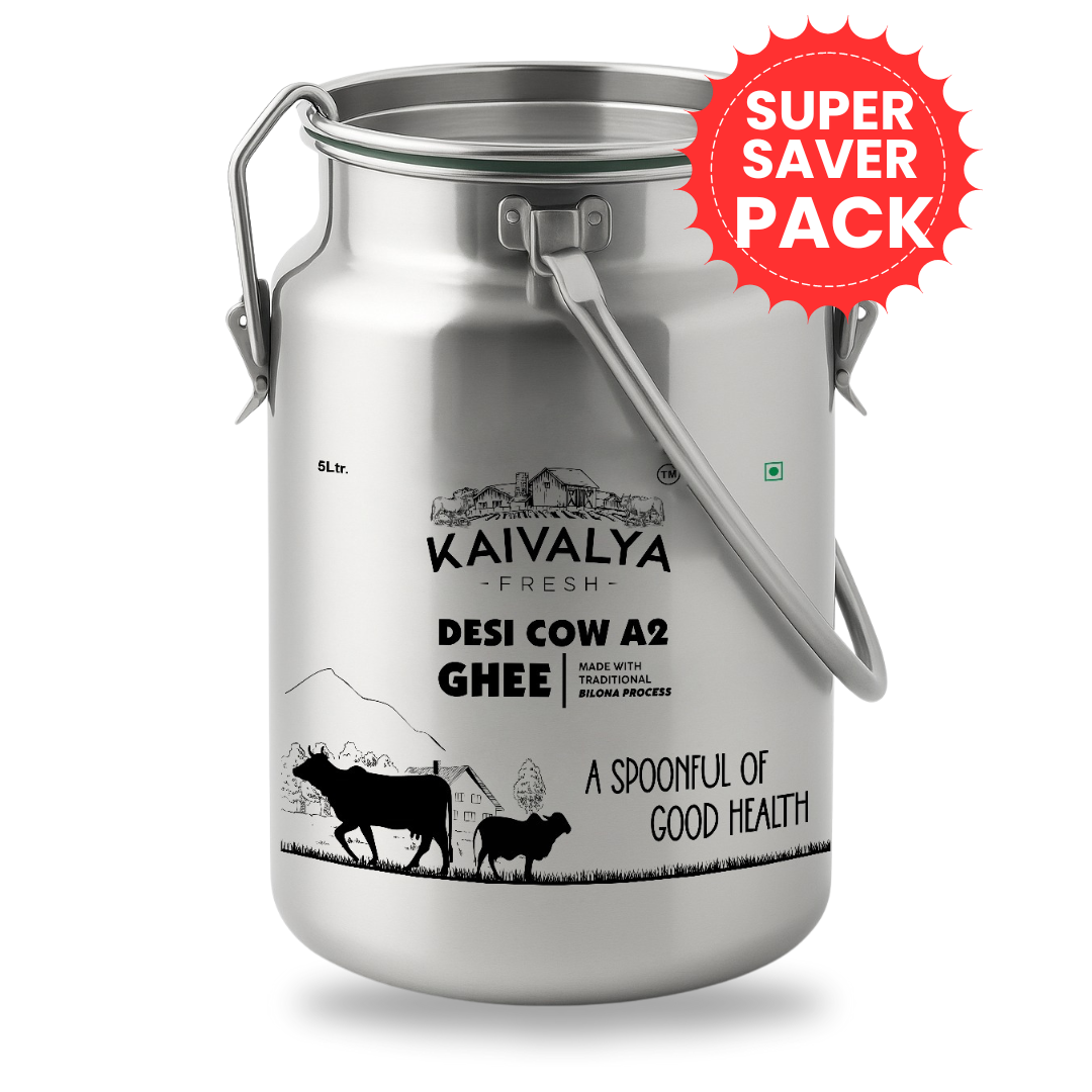 Desi Cow A2 Ghee - Made From Curd