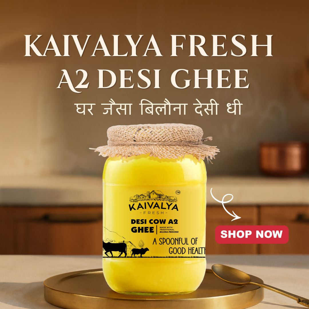Desi Cow A2 Ghee - Made From Curd